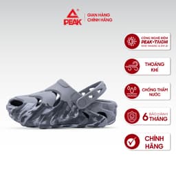 Dép SANDALS Clogs PEAK - Công Nghệ Đế TAICHI Êm Ái, Đàn Hồi, Thoáng Khí, Tiện Lợi ET52391L ET42811L 1