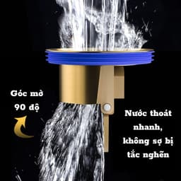 Nắp Đậy Cống Ngăn Mùi Thông Minh Chống Côn Trùng, Ngăn Mùi Hôi Nhà Tắm 4