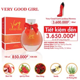 Nước Hoa Nữ Very Good Girl - MỀM MẠI, TINH TẾ, QUYẾN RŨ (100ML) - Cam kết chính hãng 2