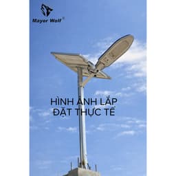 [CHÍNH HÃNG] Đèn năng lượng mặt trời công trình MayorWolf Đèn chuyên lắp công trình sáng 2-3 đêm mưa 6