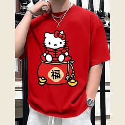 Áo Thun Tết HY KORÉ 3133 Nam Nữ Form Rộng Local brand Vải Cotton 100% Unisex Oversize 8