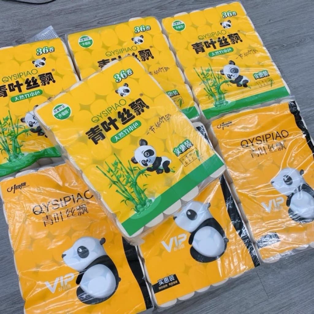  Giấy 36 Cuộn Qysipiao Giấy Không Tẩy Siêu Dai. 