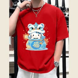 Áo Thun Tết HY KORÉ 3135 Nam Nữ Form Rộng Local brand Vải Cotton 100% Unisex Oversize 8