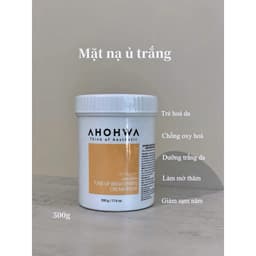 (Công Ty) Mặt Nạ Ủ Trắng AHOHWA Tone-Up Brightening Cream 20g - Dưỡng ẩm, trắng da, mờ thâm 4