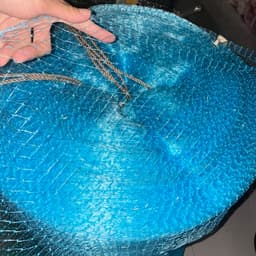 Cuộn dài 15m, cao 3m và 6m- Lưới gân 3p cước 40, dùng rào vườn, làm ven đăng chặn lú.., rào chim... 4