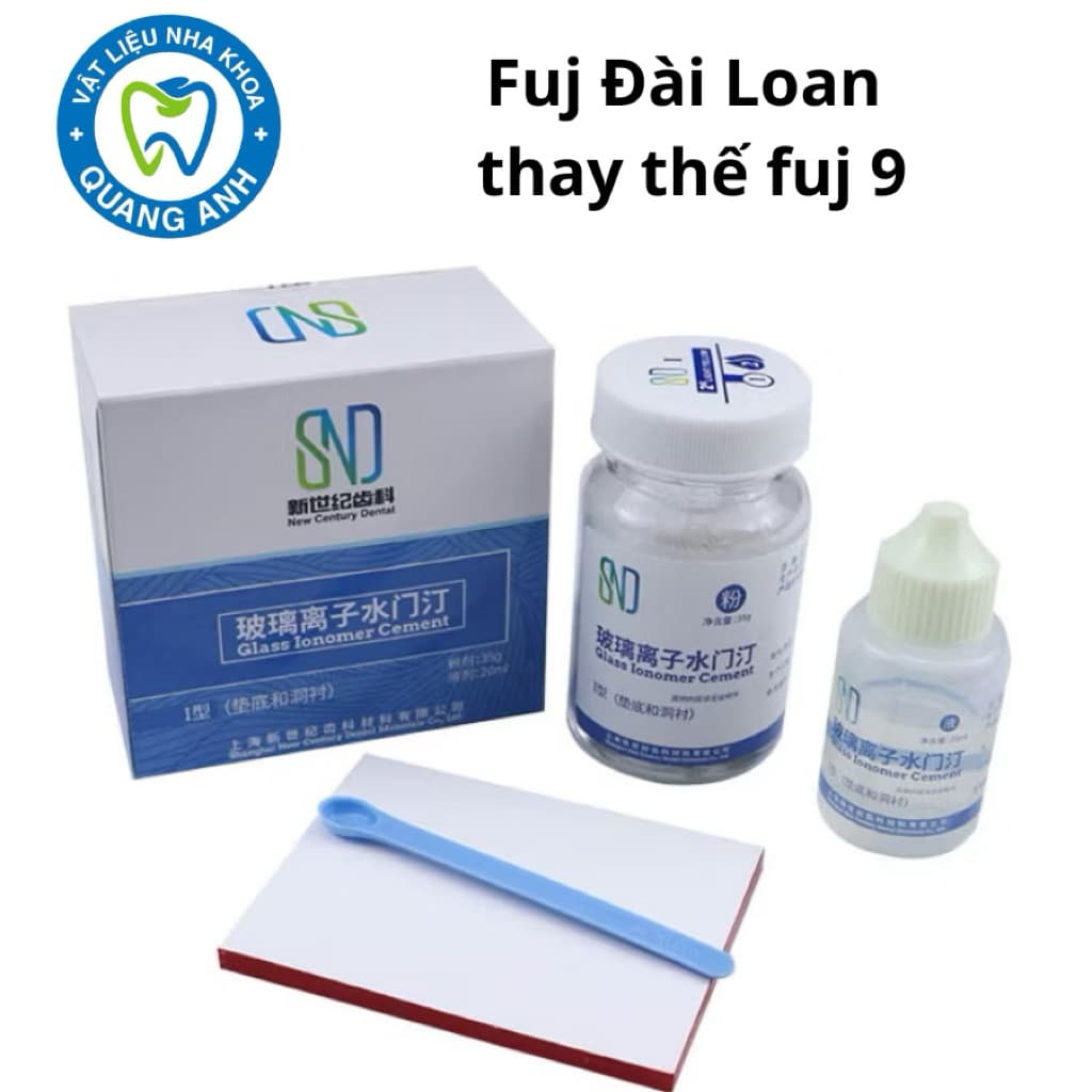 Bộ sản phẩm trám răng Fuji Glass Ionomer Cement Đài Loan dùng trong nha khoa