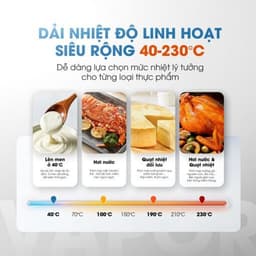 Nồi Chiên Hơi Nước Kalite Vapor, 15Lit - 2600w, Chiên Nướng Hấp Kết Hợp, Hàng Chính Hãng 5