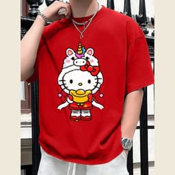 Áo Thun Tết HY KORÉ 3134 Nam Nữ Form Rộng Local brand Vải Cotton 100% Unisex Oversize 8