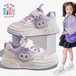 Giày Thể Thao Bé Gái Đế Mềm Nhẹ Chống Trơn – Giày Sneaker Công Chúa Cho Bé 3–12 Tuổi. C7 1