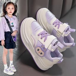 Giày Thể Thao Bé Gái Đế Mềm Nhẹ Chống Trơn – Giày Sneaker Công Chúa Cho Bé 3–12 Tuổi. C7 5
