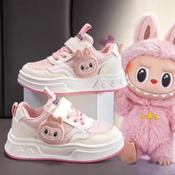 Giày Thể Thao Bé Gái Đế Mềm Nhẹ Chống Trơn – Giày Sneaker Công Chúa Cho Bé 3–12 Tuổi. C7 7