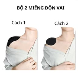 Set 2 Miếng Độn Vai Silicon Nâng Vai Tạo Dáng Định Hình 4