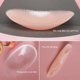 Set 2 Miếng Độn Vai Silicon Nâng Vai Tạo Dáng Định Hình 7