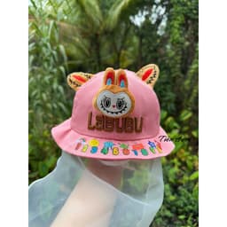 Nón bo lưới Labubu_ếch [sơ sinh đến 1 tuổi rưỡi ] nón chống bụi chống nắng cho bé 5