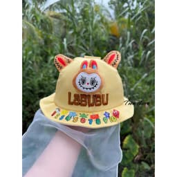 Nón bo lưới Labubu_ếch [sơ sinh đến 1 tuổi rưỡi ] nón chống bụi chống nắng cho bé 6