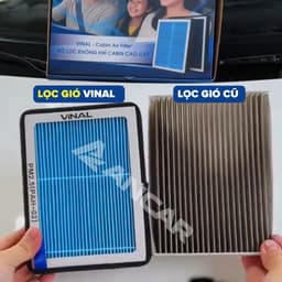 Lọc Gió Điều Hoà Ô Tô VF5 VF3 VF6 VF7 VF8 VF9 Màng HEPA Than Hoạt Tính Khử Mùi, Lọc Bụi, cải thiện không khí cabin xe 3