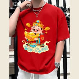Áo Thun Tết HY KORÉ 3110 Nam Nữ Form Rộng Local brand Vải Cotton 100% Unisex Oversize 8