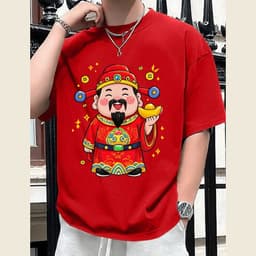 Áo Thun Tết HY KORÉ 3114 Nam Nữ Form Rộng Local brand Vải Cotton 100% Unisex Oversize 8