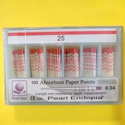 Cone giấy máy Pearl Dent 4% có vạch 4