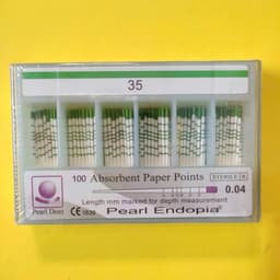 Cone giấy máy Pearl Dent 4% có vạch 6