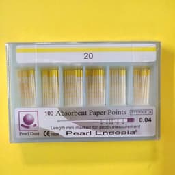 Cone giấy máy Pearl Dent 4% có vạch 3