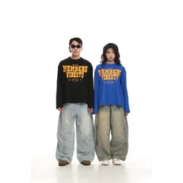 Áo Thun Tay Dài Boxy VIBESTU '' Longsleev Member Only '' Form Unisex 250Gsm Cotton 8