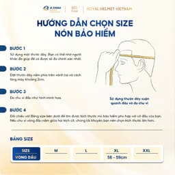 [NHÀ SẢN XUẤT] Mũ Bảo Hiểm 3/4 Royal M01 Có Kính Chính Hãng, Mũ bảo hiểm Có Thông Gió Đi Phượt 3