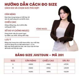 Áo Khoác Cardigan JUSTDUN 201 Nữ - Dáng Vừa, Vải Cotton Mịn, Mềm Mại, Thoáng Mát, Co Giãn Êm Ái 4