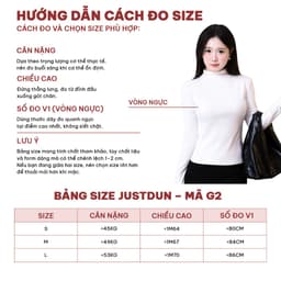 Áo Thun Ôm Body Nữ Giữ Nhiệt Tay Dài JUSTDUN G2 – Cổ Cao 3cm, Chất Nhung Mịn Dày Dặn, Co Giãn 4