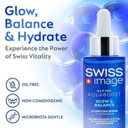 Tinh Chất Dưỡng Ẩm Cân Bằng & Tăng Sáng Da Swiss Image Alpine Aquaboost Hydrating Serum - 30ml 3
