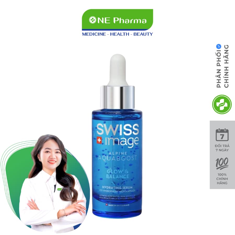 Tinh Chất Dưỡng Ẩm Cân Bằng & Tăng Sáng Da Swiss Image Alpine Aquaboost Hydrating Serum - 30ml