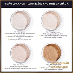 Phấn Phủ Bột ARTMISS 30G Transparent Matte Powder Kiềm Dầu 24H Bột Mịn Có Nhũ Căng Bóng 4