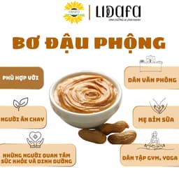 Bơ Đậu Phộng không đường, nguyên chất - Ăn Vặt Denfood 4