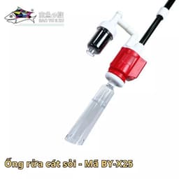 Máy Vệ Sinh Bể Cá BAOYU BY-X20/X25 6in1: Hút Cặn, Rêu, Sỏi, Vệ Sinh Cát-Neo 5