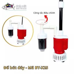 Máy Vệ Sinh Bể Cá BAOYU BY-X20/X25 6in1: Hút Cặn, Rêu, Sỏi, Vệ Sinh Cát-Neo 3