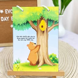 Thẻ Flash EVON BABY dạy bé tập nói - Giúp Bé Tập Nói Sớm - Bé tập so sánh - TRÊN DƯỚI 9