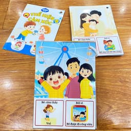 Thẻ Flash EVON BABY dạy bé tập nói - Bé Thể Hiện Cảm Xúc 9