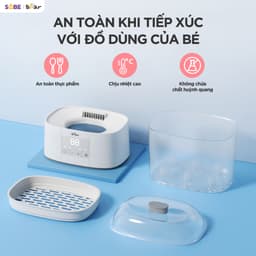 Máy Tiệt Trùng Bình Sữa Bear ST-5H05E26, Khử Khuẩn Hơi Nước, Sấy Khô Bảo Quản 48 Giờ, Hàng Chính Hãng 4