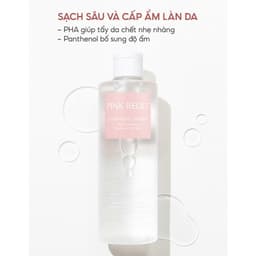 [COMBO] Nước Tẩy Trang Dịu Nhẹ, Cấp Ẩm, Phục Hồi Da TAG Pink Relief Cleansing Water 300mlx2 2