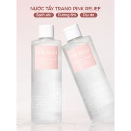 [COMBO] Nước Tẩy Trang Dịu Nhẹ, Cấp Ẩm, Phục Hồi Da TAG Pink Relief Cleansing Water 300mlx2 4