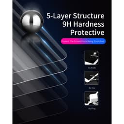 [Chính Hãng DUX DUCIS] Kính CL iPad AIR 4/ AIR 5 10.9" 2020/ 2022 Cường Lực 9H-2.5D Trong Suốt 5