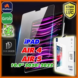 [Chính Hãng DUX DUCIS] Kính CL iPad AIR 4/ AIR 5 10.9" 2020/ 2022 Cường Lực 9H-2.5D Trong Suốt 1