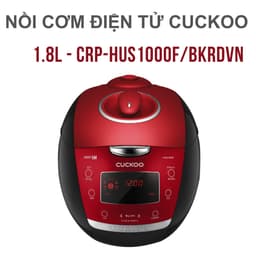 Nồi Cơm Điện Tử Áp Suất Cao Tần Cuckoo 1.8L - CRP-HUS1000F/BKRDVN chính hãng 2