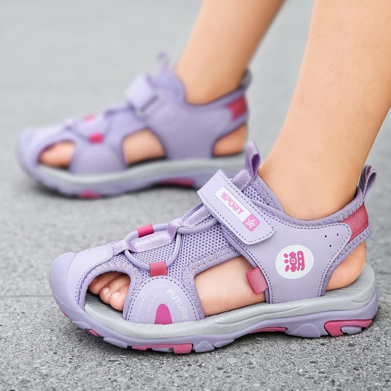 Giày Sandal rọ Xuất Âu  chống nước năng động dành cho Bé Trai | Bé Gái đế chống trơn 3-12 tuổi .R34