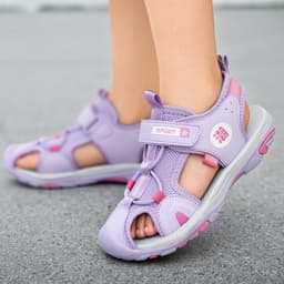 Giày Sandal rọ Xuất Âu  chống nước năng động dành cho Bé Trai | Bé Gái đế chống trơn 3-12 tuổi .R34 6