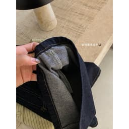 [SẴN] 𝑻𝒉𝒆𝑴𝒂𝒚 x 𝐖𝐆𝐖𝐄/ Quần Jean Ngố 𝐖𝐆𝐖𝐄 8748, Quần Short Jean Nữ Ống Rộng Lưng Cao Màu Xanh than WG.WE 7