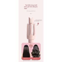 Máy Làm Xoăn Tóc Tự Động ChiGo Trục 32mm Phủ Gốm Uốn Lọn Tự Nhiên Có 3 Mức Nhiệt Dễ Dùng_TH 8