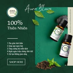 Tinh Dầu Aura Bloom 100ml  | Tinh dầu Nhập Khẩu có kiểm định 6