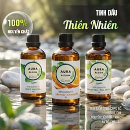 Tinh Dầu Aura Bloom 100ml  | Tinh dầu Nhập Khẩu có kiểm định 1