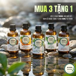 Tinh Dầu Aura Bloom 100ml  | Tinh dầu Nhập Khẩu có kiểm định 2